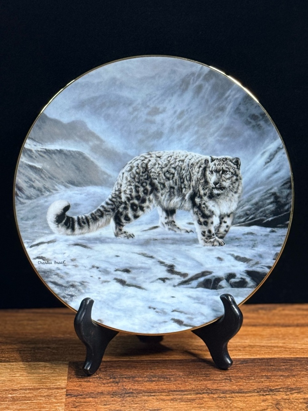 W.L. George “Fleeting Encounter” by Charles Fracé Collector Plate